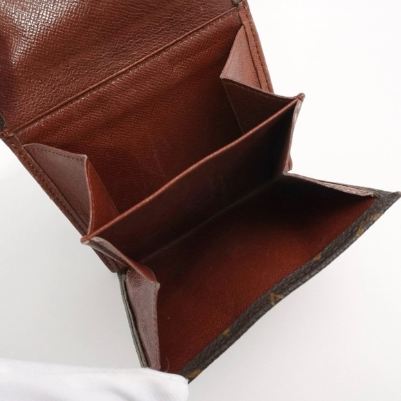 Authentic Louis Vuitton Classic Monogram Flowers Canvas Envelop Sarah Wallet - Picture 11 of 14